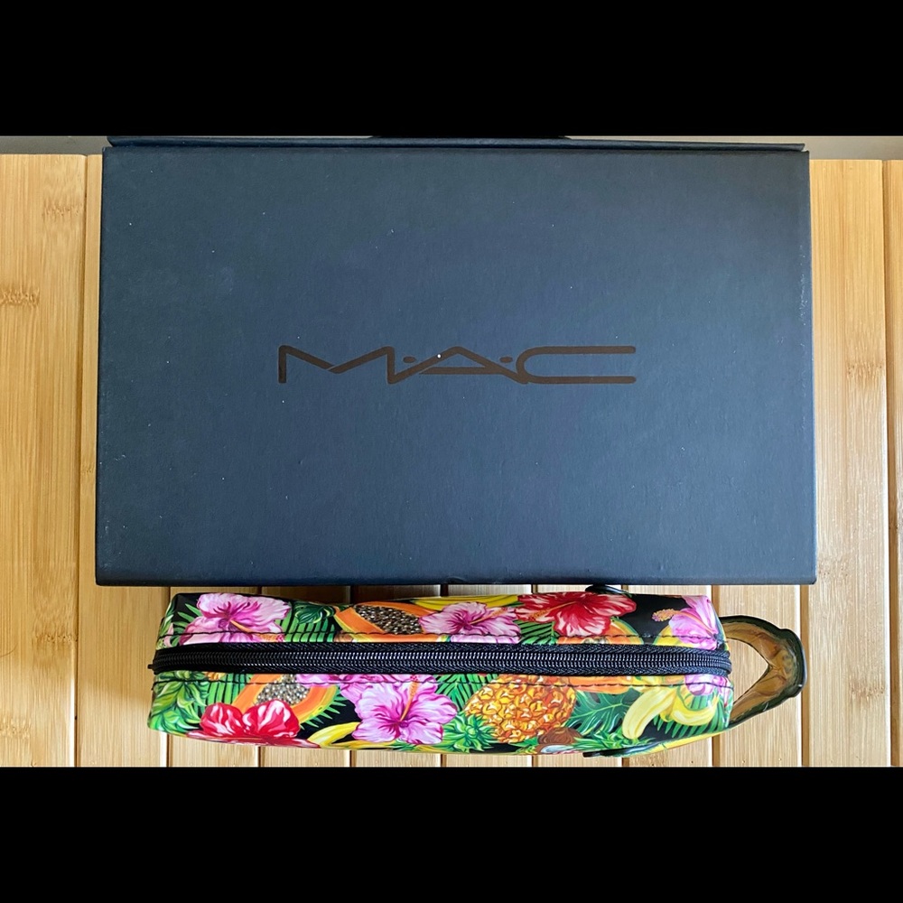 MAC limited edition make up case toiletry pouch